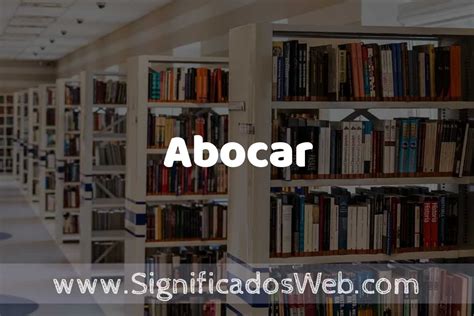 aboco|abocar